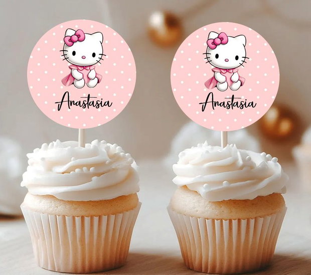 Set toppere Hello Kitty personalizate