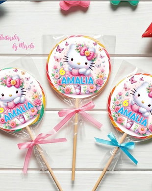 Stickere personalizate Hello Kitty