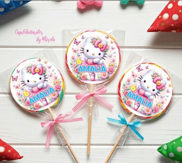 Stickere personalizate Hello Kitty