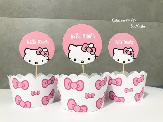Toppere Hello Kitty personalizate