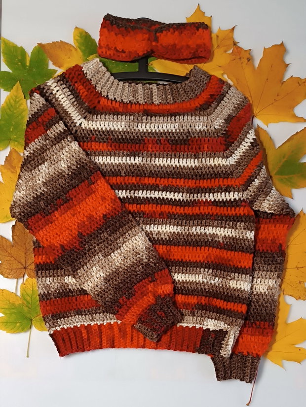 Cardigan+cadou bentiță