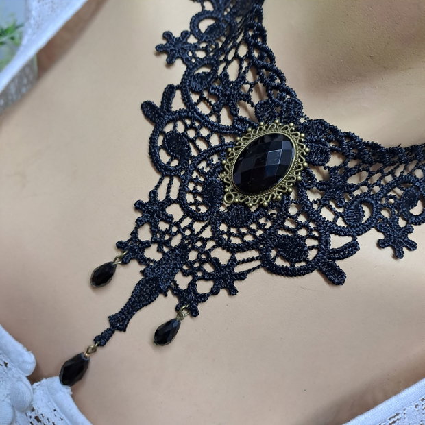 Choker,colier gotic
