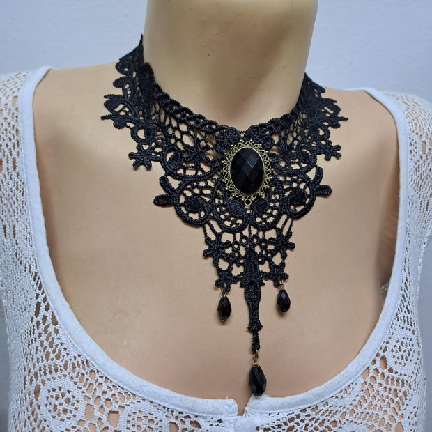 Choker,colier gotic