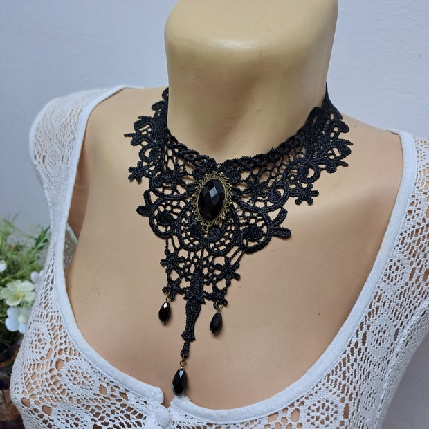 Choker,colier gotic