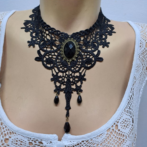 Choker,colier gotic