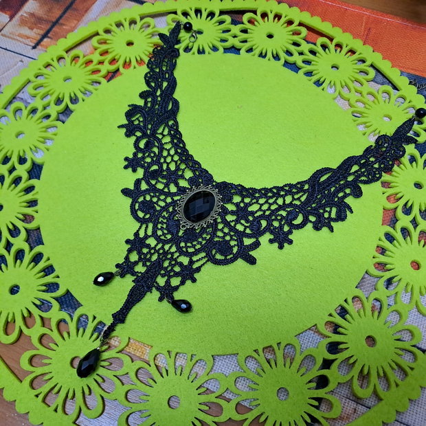 Choker,colier gotic