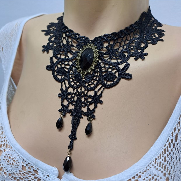 Choker,colier gotic