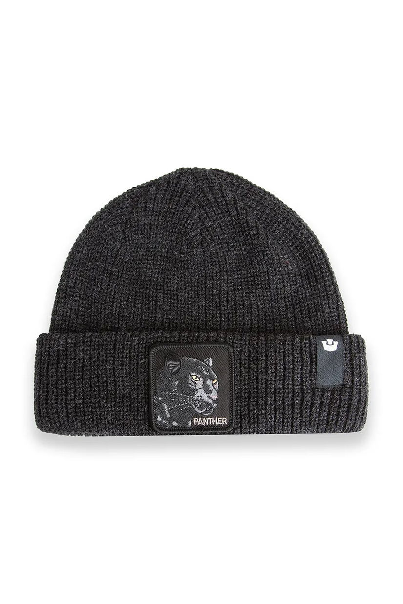 Goorin Bros căciulă The Panther Beanie culoarea negru, 107-2489