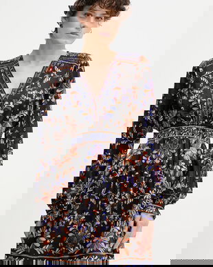 Hale BOB rochie culoarea negru, mini, evazați, 57HC620A