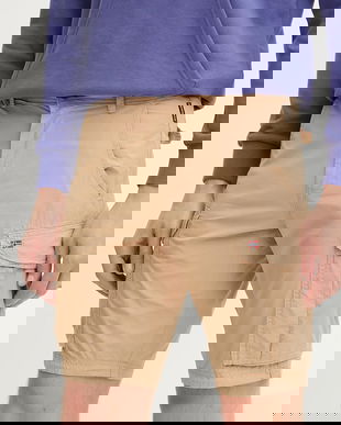 Napapijri pantaloni scurți din bumbac Noto 2.0 bărbați, culoarea maro, NP0A4HOQN1Q1