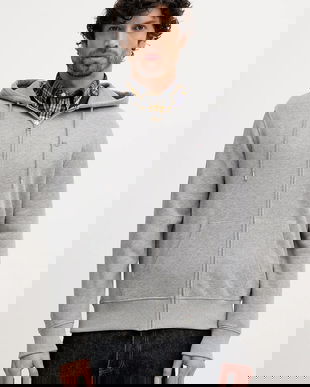 Gant bluza culoarea negru, cu glugă, neted