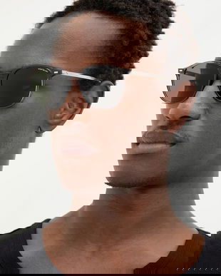 Montblanc ochelari de soare culoarea gri, MB0454SA