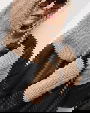 Medicine manusi de piele culoarea bej