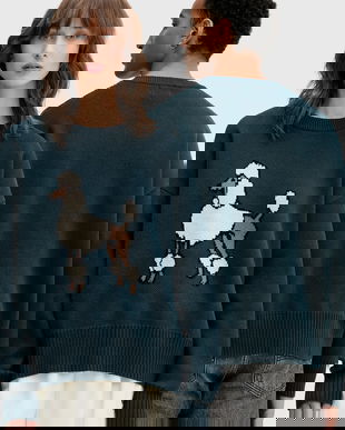 Kaotiko pulover de bumbac culoarea verde, călduros, AR018-01-E002