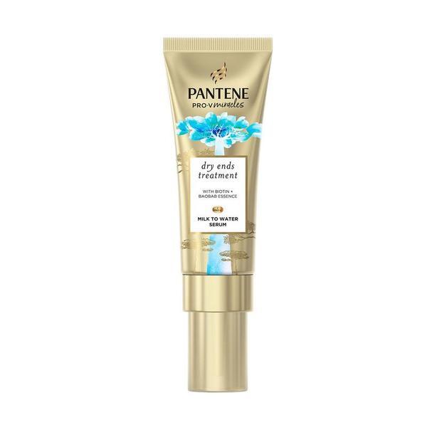 SHORT LIFE - Ser Tratament pentru Varfuri Despicate - Pantene Pro-V Miracles Hydra Dry Ends with Biotin + Baobab Essence, 70 ml