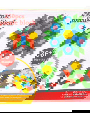 Joc: Tangram din lemn 250 piese