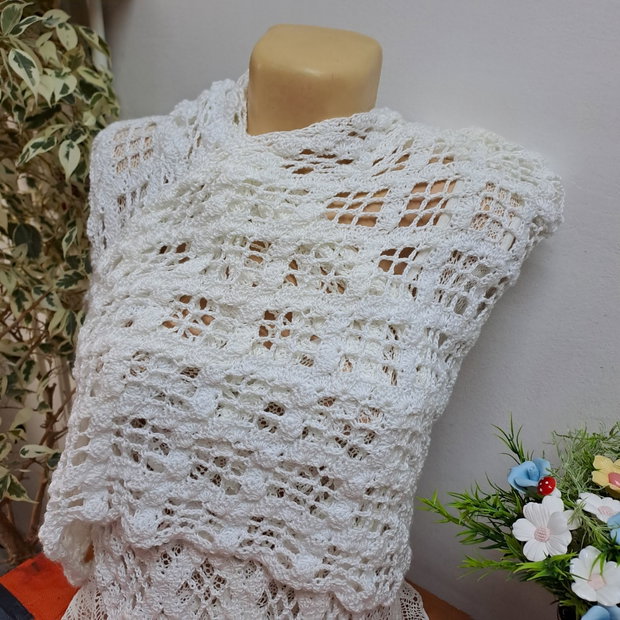 Șal alb