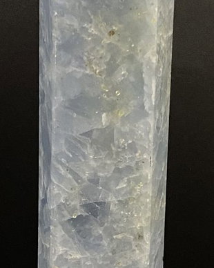 Calcit Albastru (Celestina) - Obelisc piatra semipretioasa
