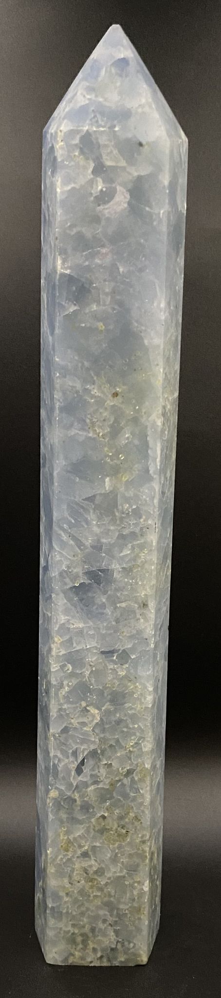 Calcit Albastru (Celestina) - Obelisc piatra semipretioasa