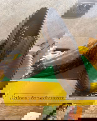 PANTOFI PITILLOS NOI ,SPANIA ,PIELE NATURALA SI PIELE PRINT CROCO MARIME 37