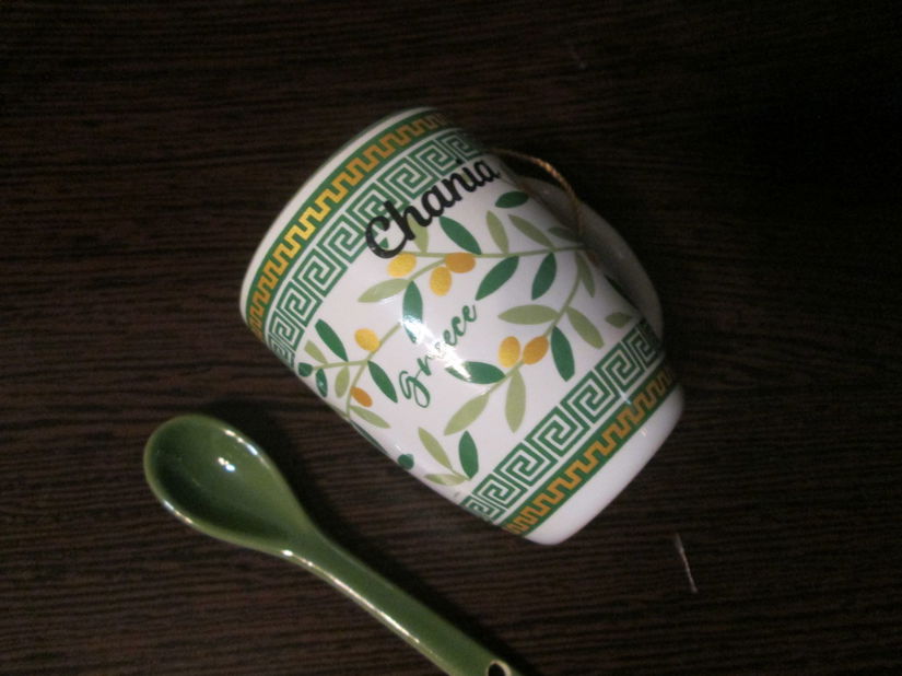 canita noua  cu lingurita Grecia