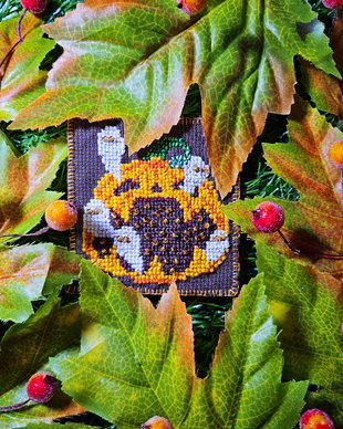 Patch brodat "Haunted Pumpkin"