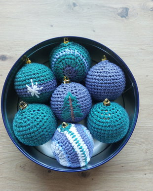 Set glob croşetat