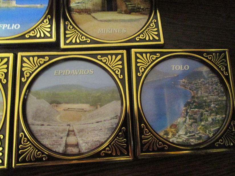 set 5 suporturi pahar Grecia