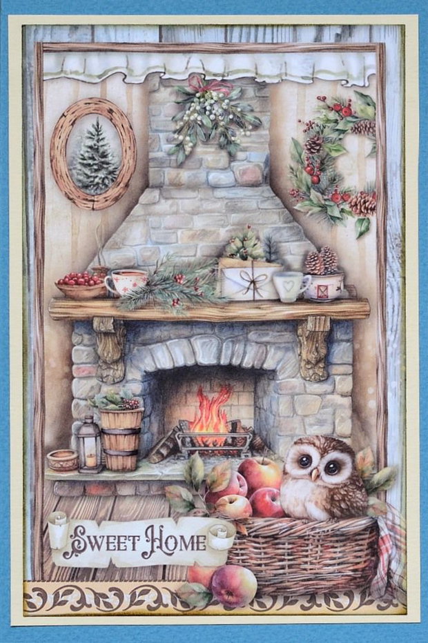 Felicitare: Casa bufniței