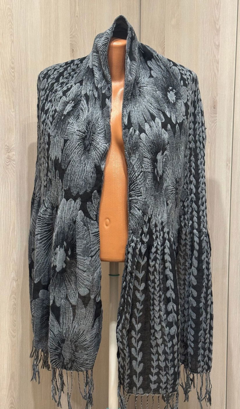 FULAR /SAL DEOSEBIT MODEL ELABORAT,TESATURA CU ASTECT BROCART,ELASTIC