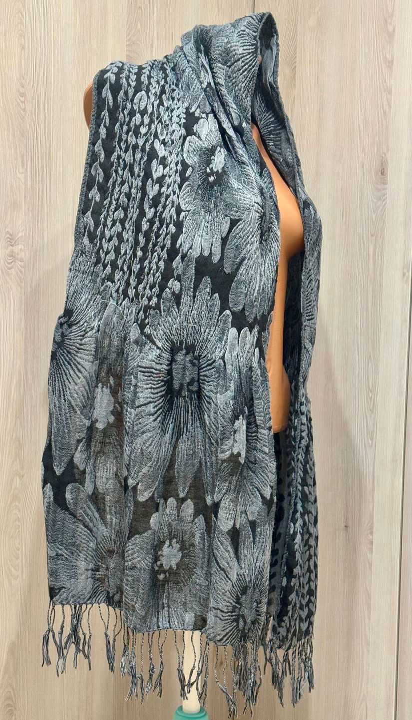 FULAR /SAL DEOSEBIT MODEL ELABORAT,TESATURA CU ASTECT BROCART,ELASTIC