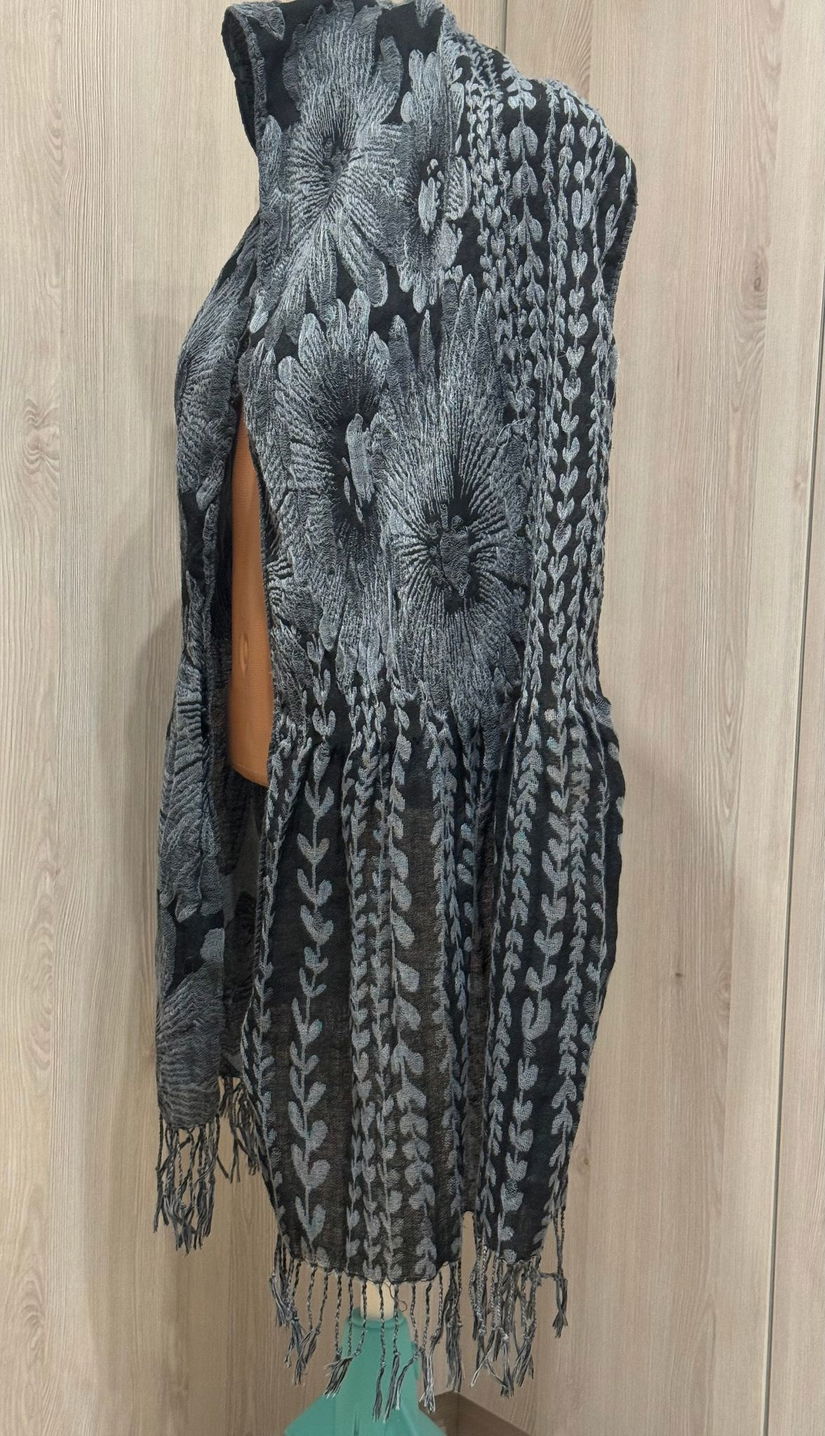 FULAR /SAL DEOSEBIT MODEL ELABORAT,TESATURA CU ASTECT BROCART,ELASTIC