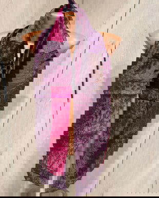 ESARFA ACCESORIZE VASCOZA PATCHWORK NOUA CU ETICHETA