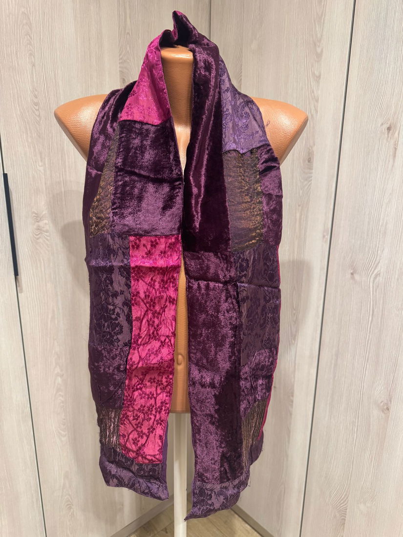 ESARFA ACCESORIZE VASCOZA PATCHWORK NOUA CU ETICHETA