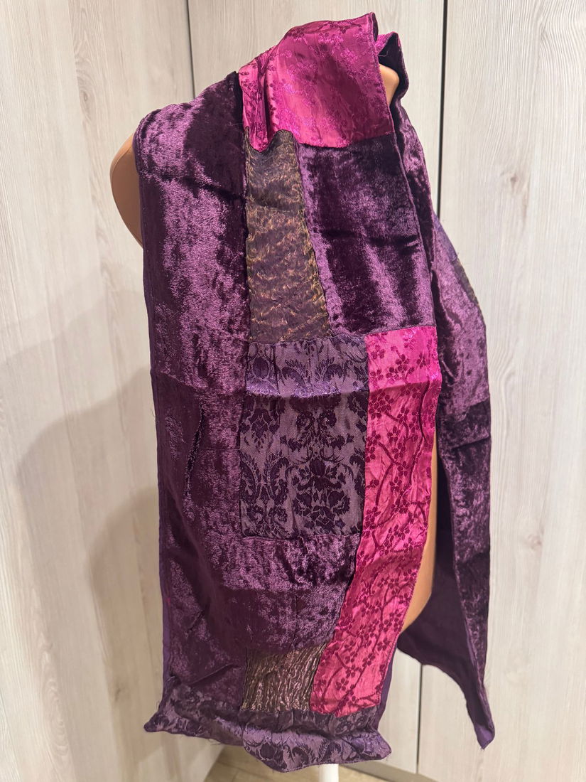 ESARFA ACCESORIZE VASCOZA PATCHWORK NOUA CU ETICHETA