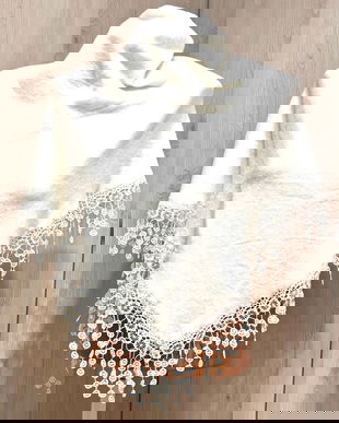 MINUNAT SAL BLEND LANA CU BRODERIE,NOU,ITALIA