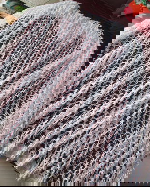 perdea alba deosebita