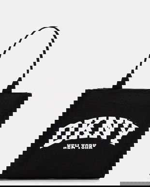 Dkny poșetă HADLEE LOGOARCH culoarea verde, R51AGJ50