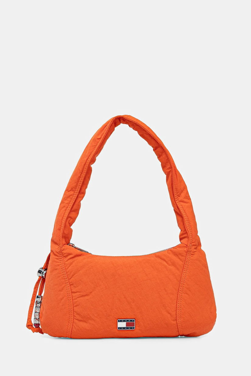 Tommy Jeans poșetă culoarea portocaliu, AW0AW18068