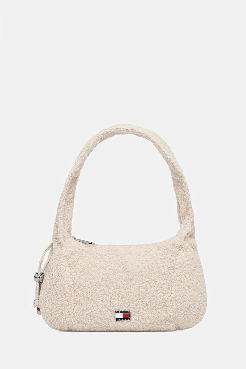 Tommy Jeans poșetă culoarea bej, AW0AW18077