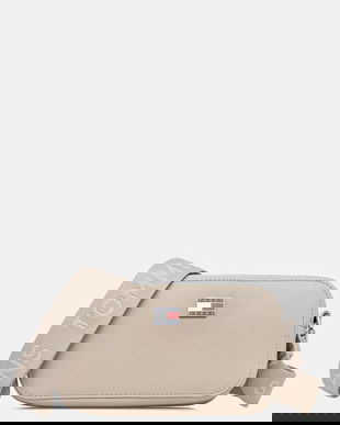 Tommy Jeans poșetă culoarea bej, AW0AW18065