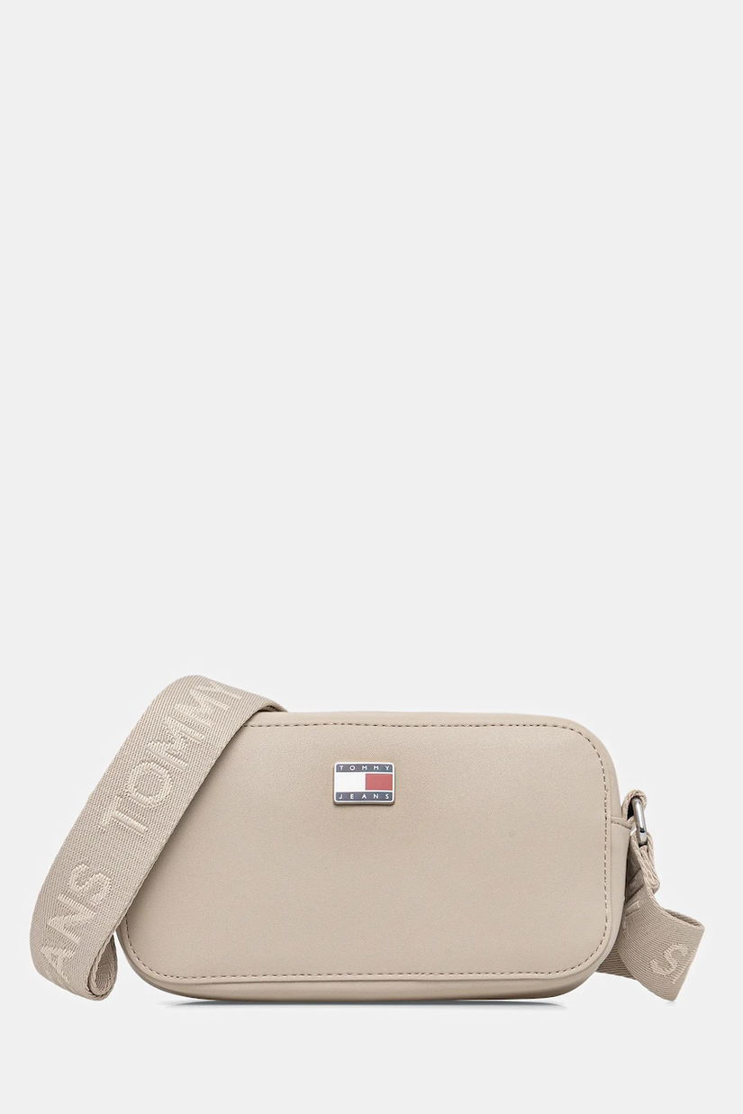 Tommy Jeans poșetă culoarea bej, AW0AW18065