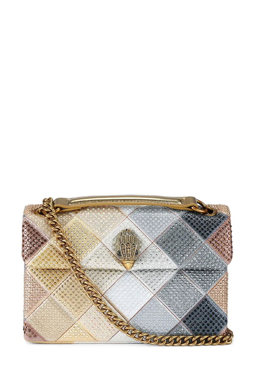 Kurt Geiger London poșetă Kensington culoarea gri, 5375465609