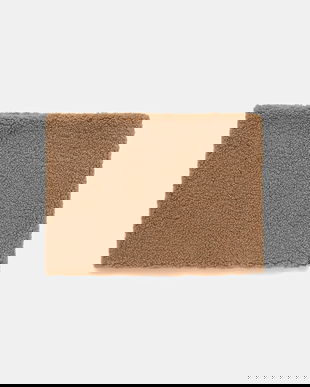 United Colors of Benetton fular împletit culoarea maro, uni, 69FWDU02D