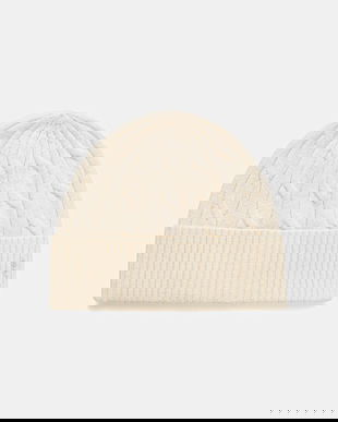 Gant căciulă de lână culoarea bej, 4910058