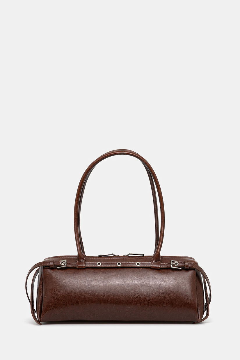 Answear.LAB poseta de piele culoarea maro