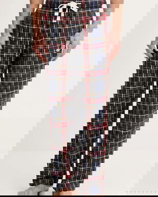 Abercrombie & Fitch pantaloni de pijama cu imprimeu, KI113-5009-509