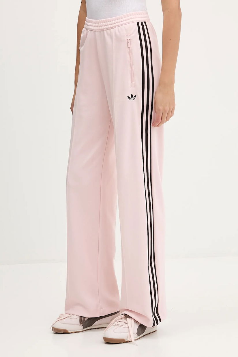 adidas Originals pantaloni de trening Classic culoarea roz, uni, KE3896