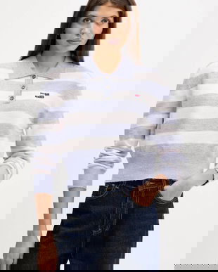 Tommy Jeans pulover din amestec de lână de alpaca DW0DW22558