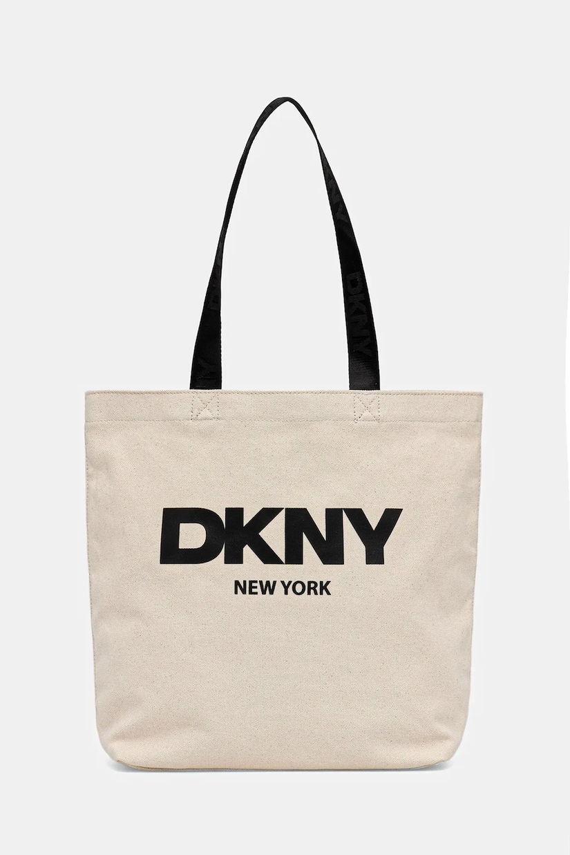 Dkny poșetă culoarea bej, R53AGN37